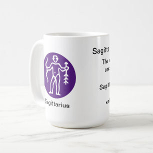 Mugg - Zodiakfärg för Skytten