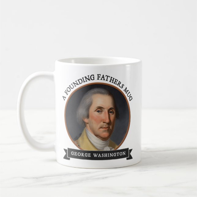 Muggar av founding fathers: George Washington (Vänster)