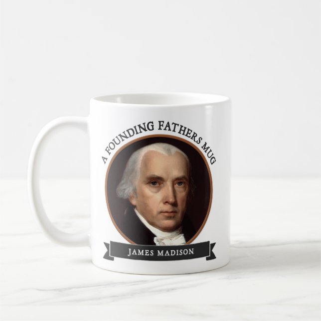 Muggar av founding fathers: James Madison (Vänster)