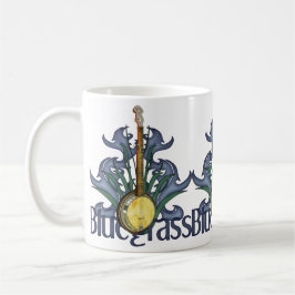 Muggar för blågräsBanjodesign