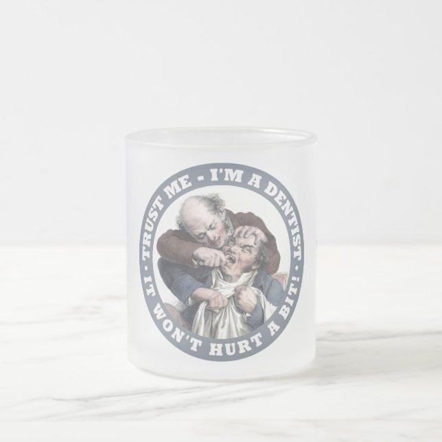 Muggar för monogram för TANDLÄKAREhumor (Center)