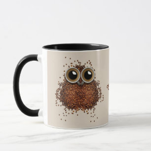 Muggar för namn för kaffeugglaanpassningsbar