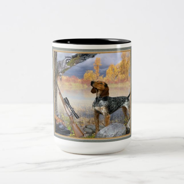 Muggar för Raccoon för Coonhundträd (Center)