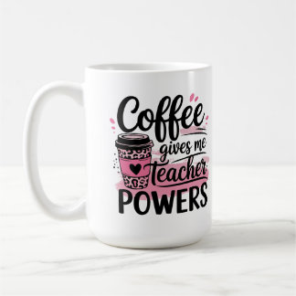 muggar - kaffe ger mig lärarstyrka