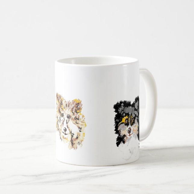 Muggar: Kaffe Te och jag Kaffemugg (Framsida höger)