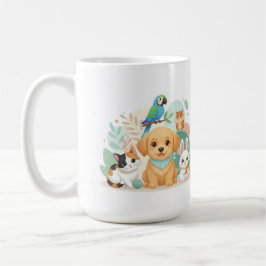 Muggar. Söta djur Kaffemugg