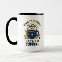Muggar Tillbaka till skolan Kaffe Läraren Roligt P