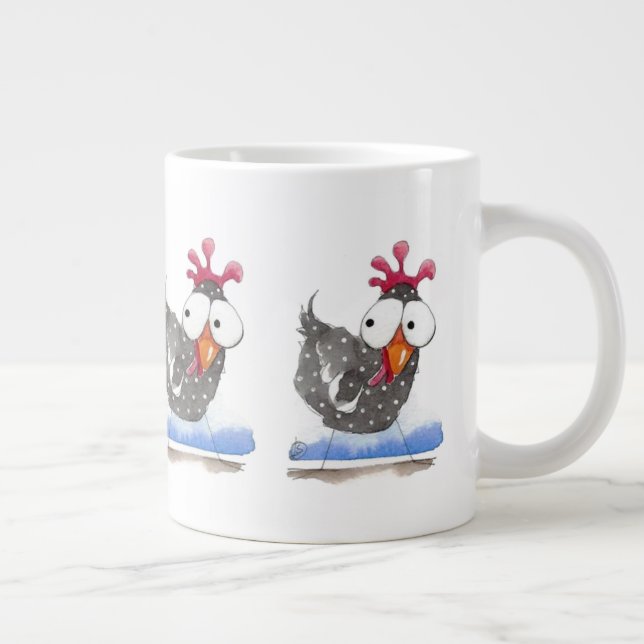 Muggar - Whimsical Bird Jumbo Mugg (Höger)