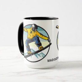 muggarna SNOWBOARDER Mugg