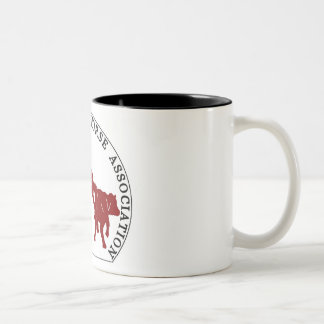MuggCabernet CHA Blanc logotyp Bordeaux Två-Tonad Mugg