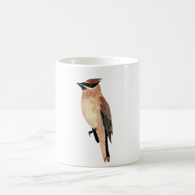 MuggcederträWaxwing Kaffemugg (Center)