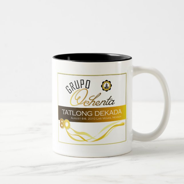 Muggdesign 6 Två-Tonad mugg (Höger)