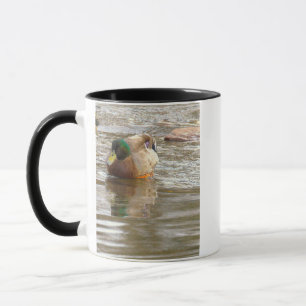 Mugge med bild på gräsand mugg