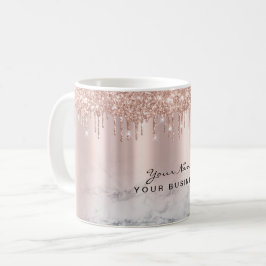 Muggen Anpassat namn på drivrutiner i Ro Guld Glit Kaffemugg