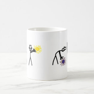 Muggen av delning kaffemugg