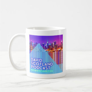 Muggen för David Skottland Podcastkaffe Kaffemugg