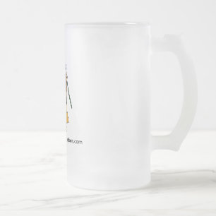 Muggen för mangrottaöl frostat ölglas