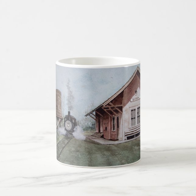 Muggen för tågstation kaffemugg (Center)