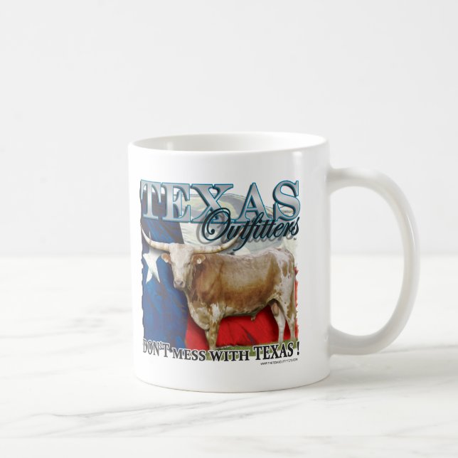 Muggen för Texas OutfittersLonghorn Kaffemugg (Höger)