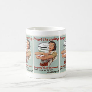 Muggen glömmer matlagning kaffemugg