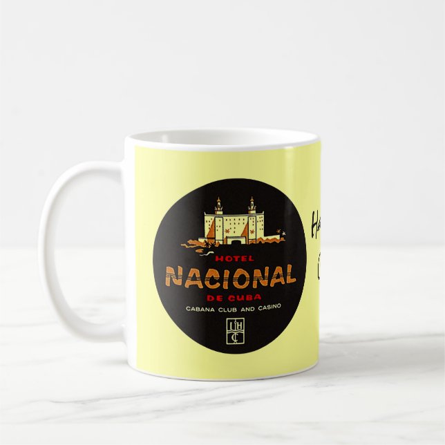 Muggen HOTELL NACIONAL DE Deluxe KUBA reser Kaffemugg (Vänster)