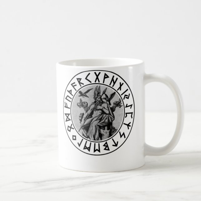muggen Odin skyddar Kaffemugg (Höger)