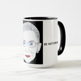 Muggen som är combo, RBG är modig, är beryktad Mugg