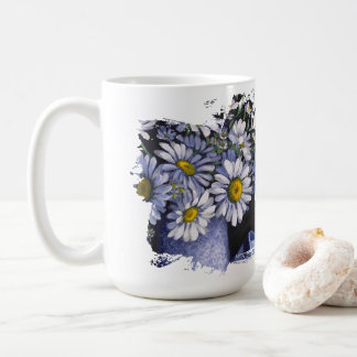 Muggen Tusenskönor blommar Låt din dröm blomstra Kaffemugg