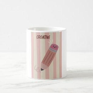 Muggen uttrycker innovations- och tänkandets anda kaffemugg