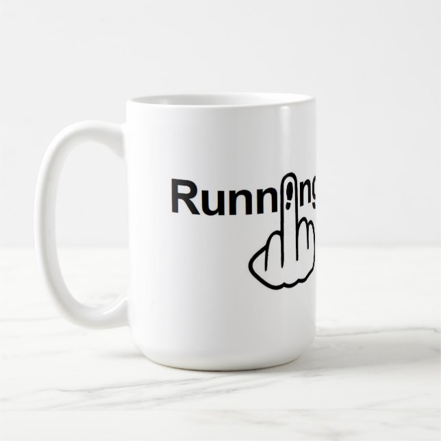Muggfågel som bläddrar rinnande Flip Kaffemugg (Vänster)