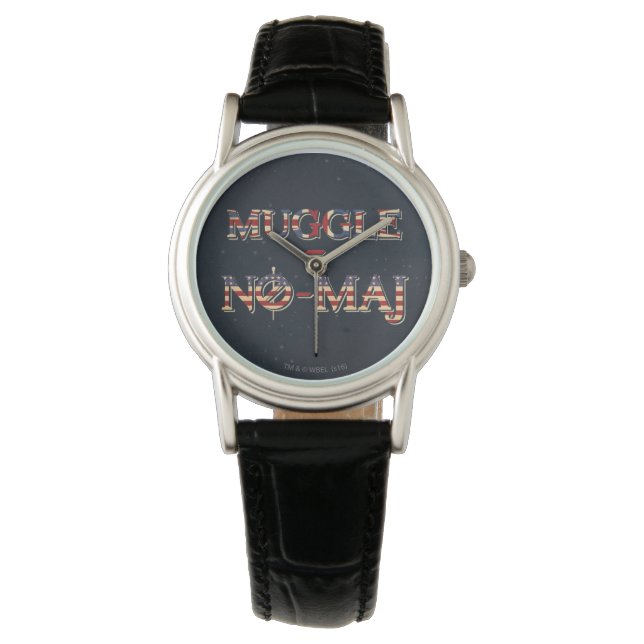 MUGGLE™ = NO-MAJ™ ARMBANDSUR (Framsida)
