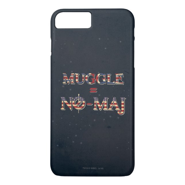 MUGGLE™ = NO-MAJ™ Case-Mate iPhone SKAL (Baksida)