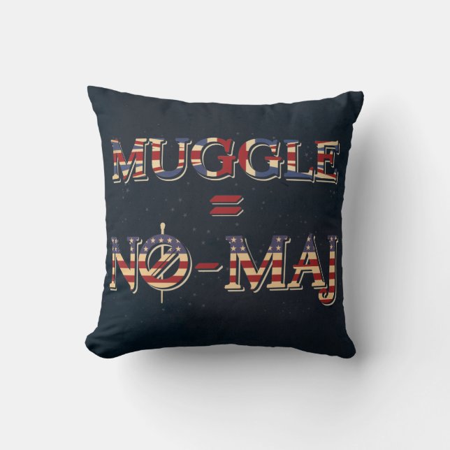 MUGGLE™ = NO-MAJ™ KUDDE (Framsida)