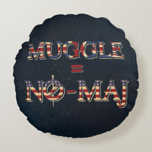 MUGGLE™ = NO-MAJ™ RUND KUDDE
