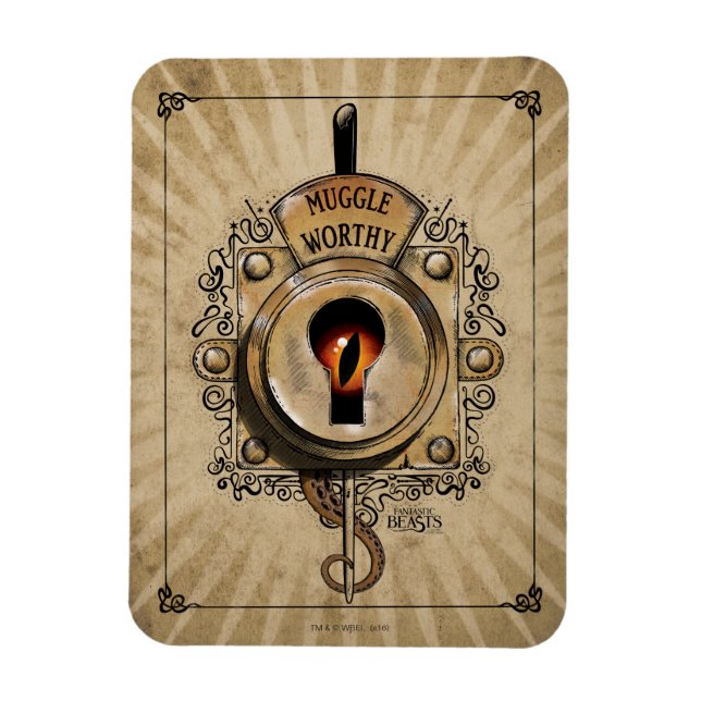 MUGGLE WORTHY™ Lock Magnet (Vertikal)