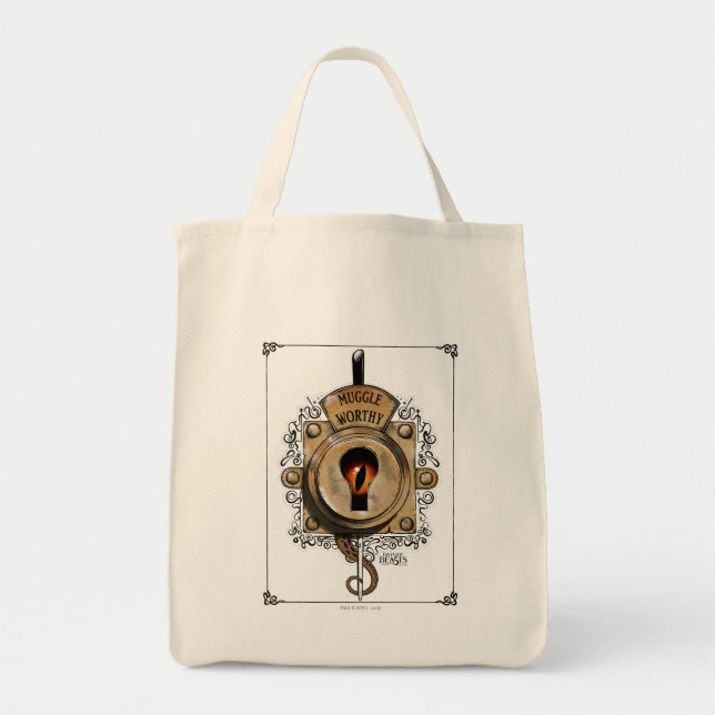 MUGGLE WORTHY™ Lock Tygkasse (Framsidan)