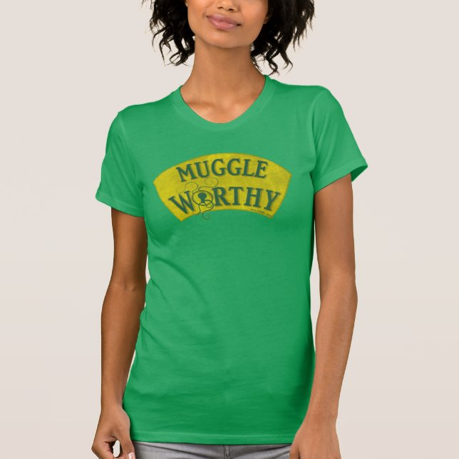 MUGGLE WORTHY™ TEE (Framsida)