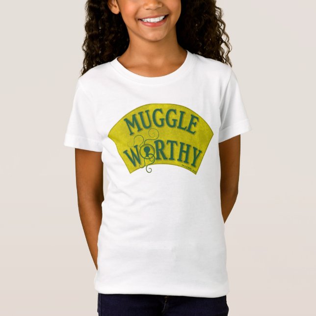 MUGGLE WORTHY™ TEE SHIRT (Framsida)
