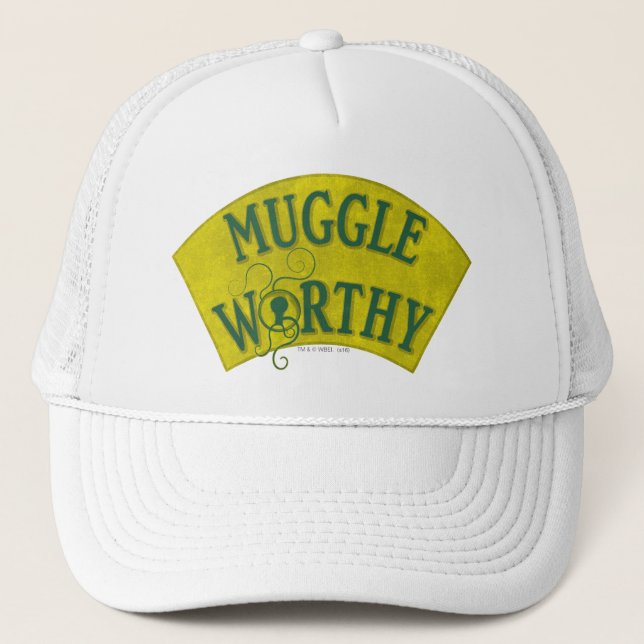 MUGGLE WORTHY™ TRUCKERKEPS (Framsida)