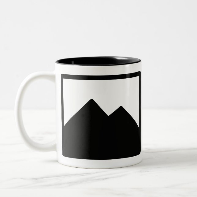 Muggmall Två-Tonad Mugg (Vänster)