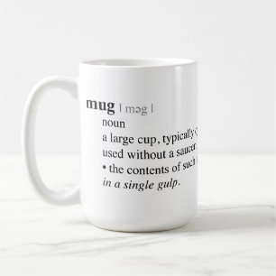 Muggordbokdefinition Kaffemugg
