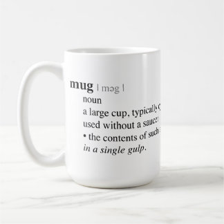 Muggordbokdefinition Kaffemugg
