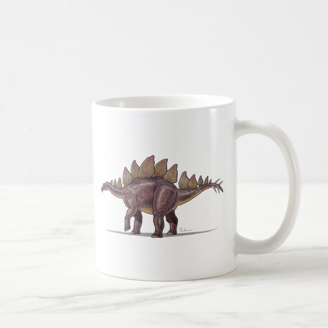 MuggStegosaurusDinosaur Kaffemugg (Höger)