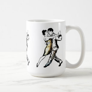 muggteckning kaffemugg