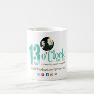 Muggversion 2 för 13 klockan kaffemugg