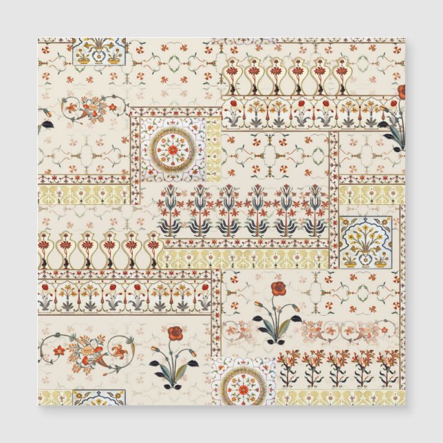 Mughal Blommigt Paisley: Ethnic Digital Elegance. (Framsida)