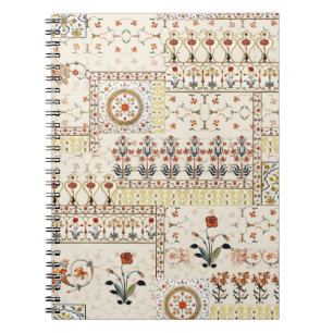 Mughal Blommigt Paisley: Ethnic Digital Elegance. Anteckningsbok