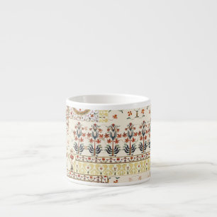 Mughal Blommigt Paisley: Ethnic Digital Elegance. Espressomugg