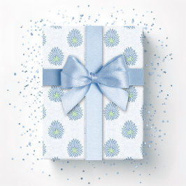 Mughal Bloom prick i skiffer och grönt Presentpapper
