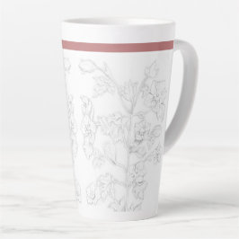 Mughal Design on a Large Latte Mug